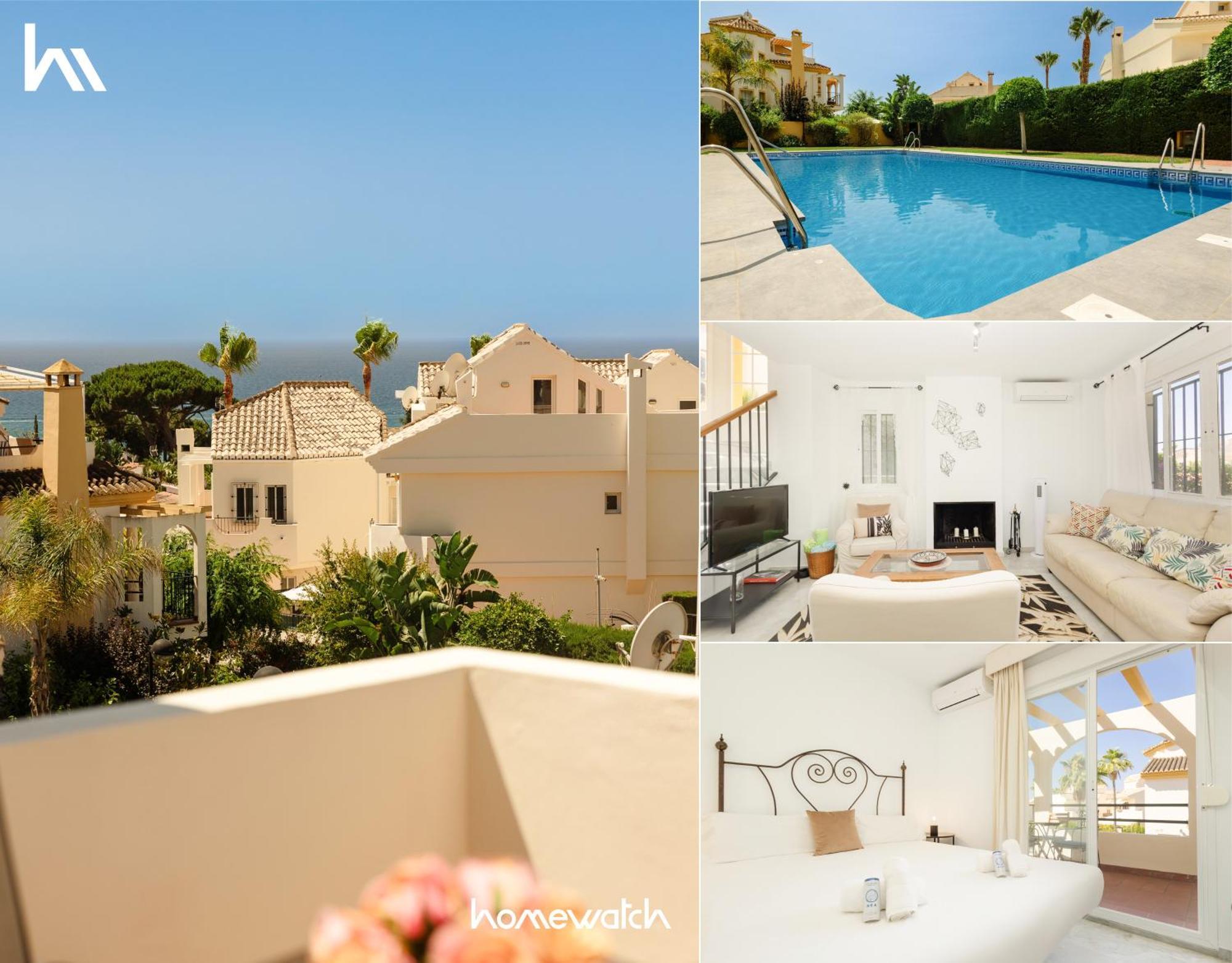 Beautiful Townhouse Walking Distance To The Beach In Costabella, Marbella Exterior photo